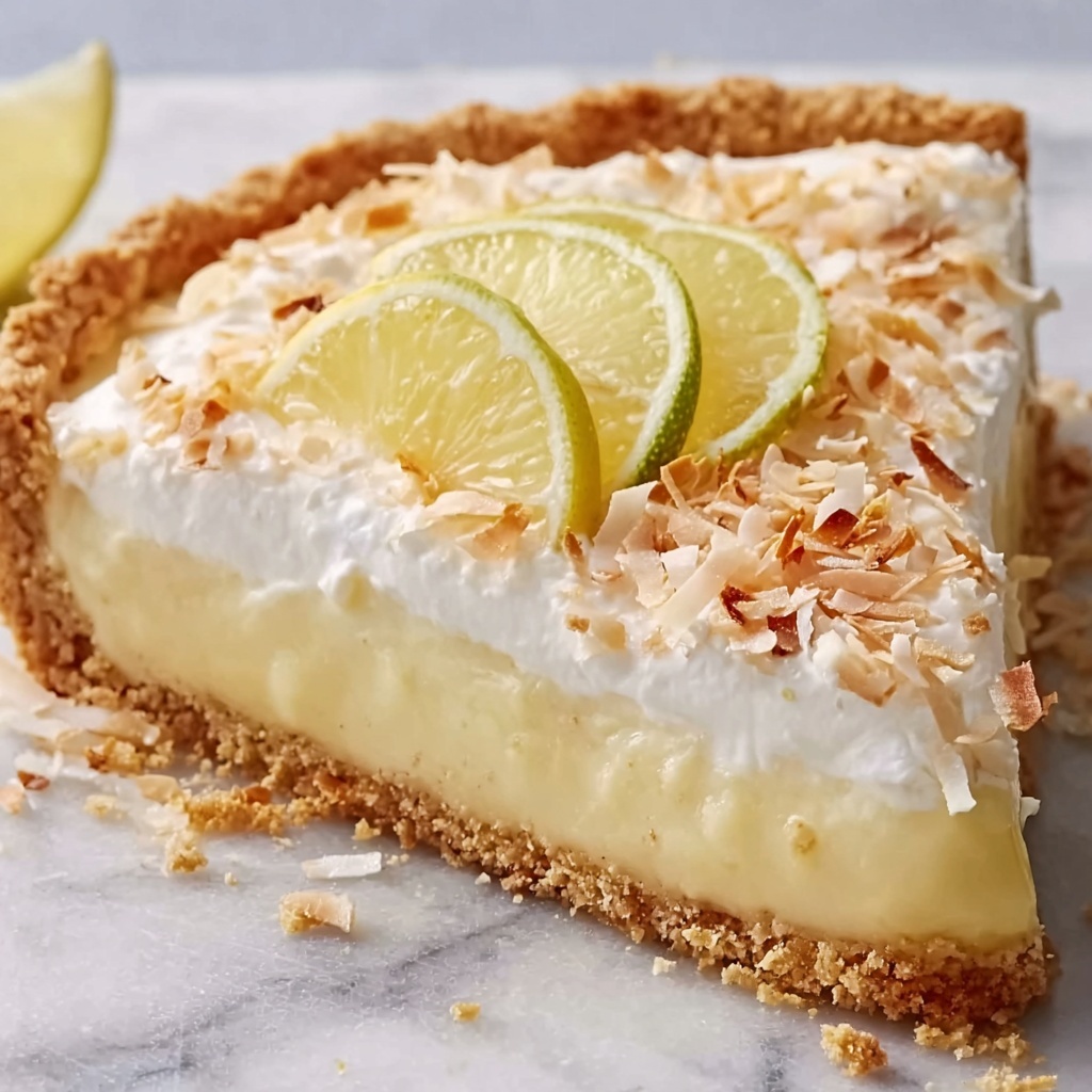 Coconut Lime Tart Recipe - Recipe Image