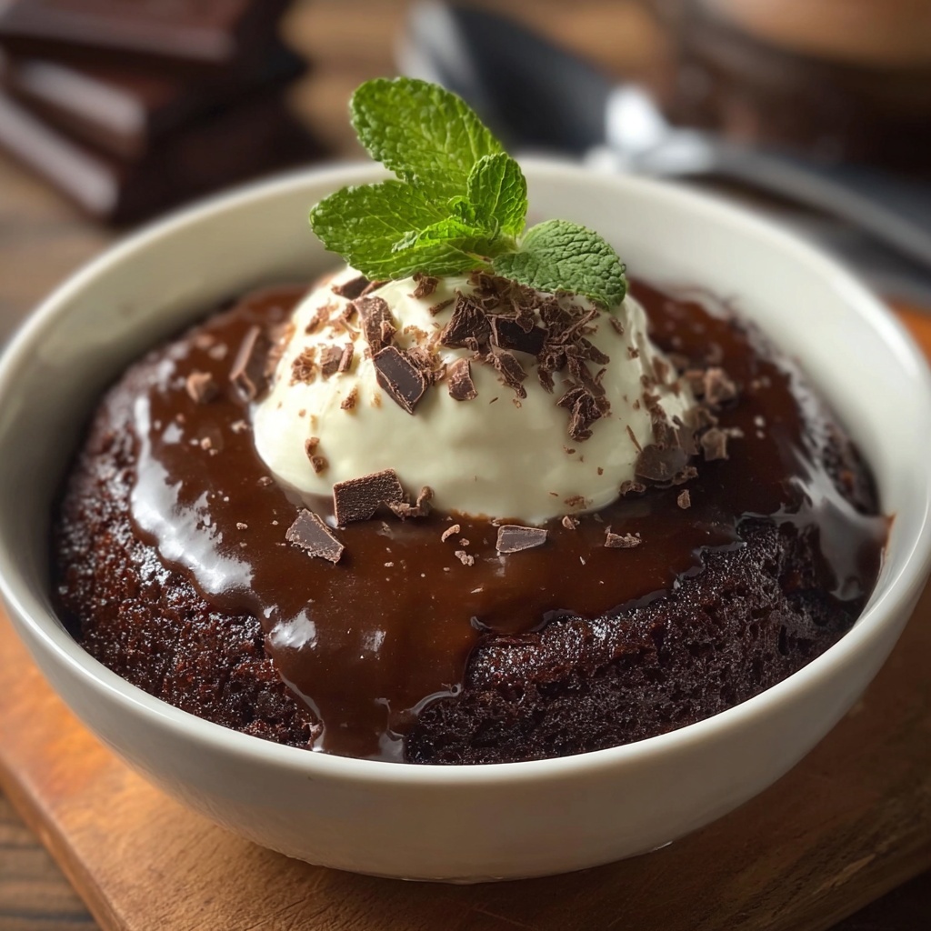 Slow Cooker Chocolate Lava Cake Recipe - Recipe Image