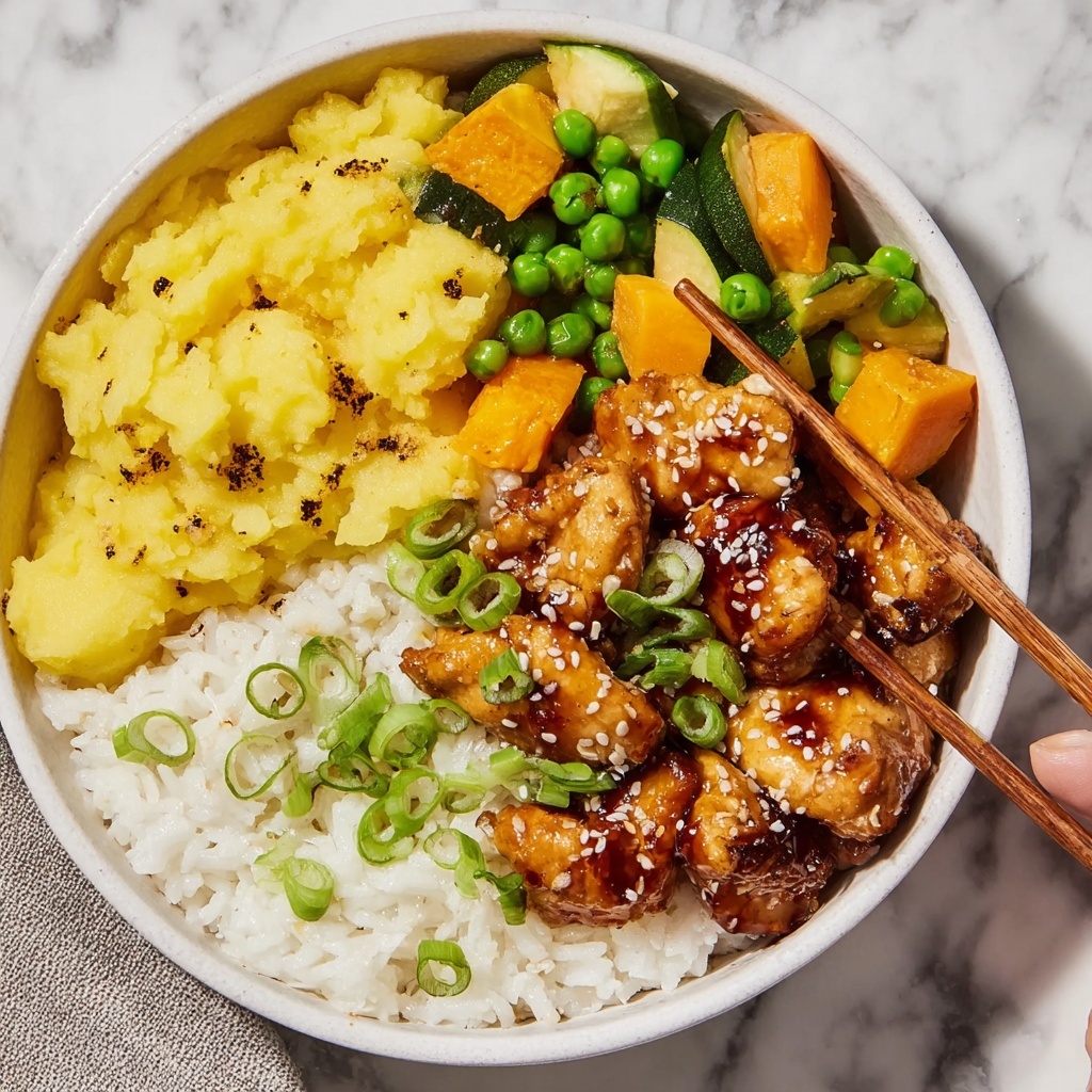 Chicken Teriyaki Pineapple Bowl Recipe - Recipe Image