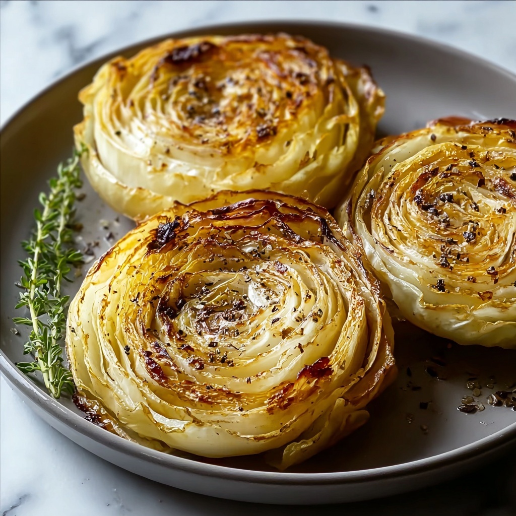 Roasted Cabbage Steaks Recipe - Recipe Image