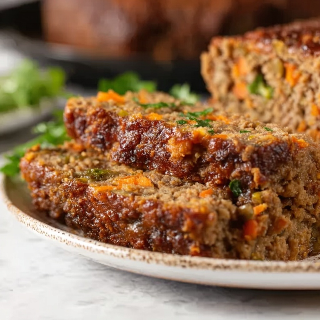 Easy Vegan Lentil Loaf Recipe - Recipe Image