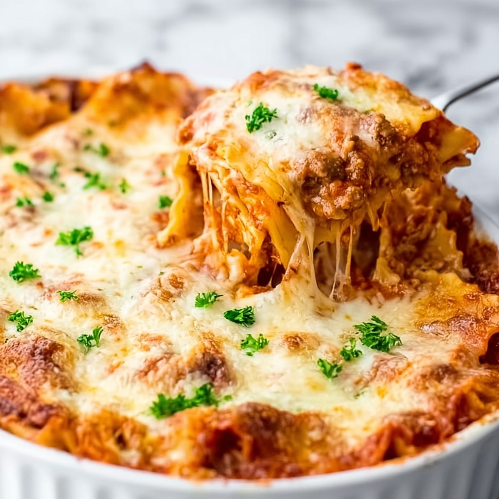 Buffalo Chicken Lasagna Recipe - Recipe Image