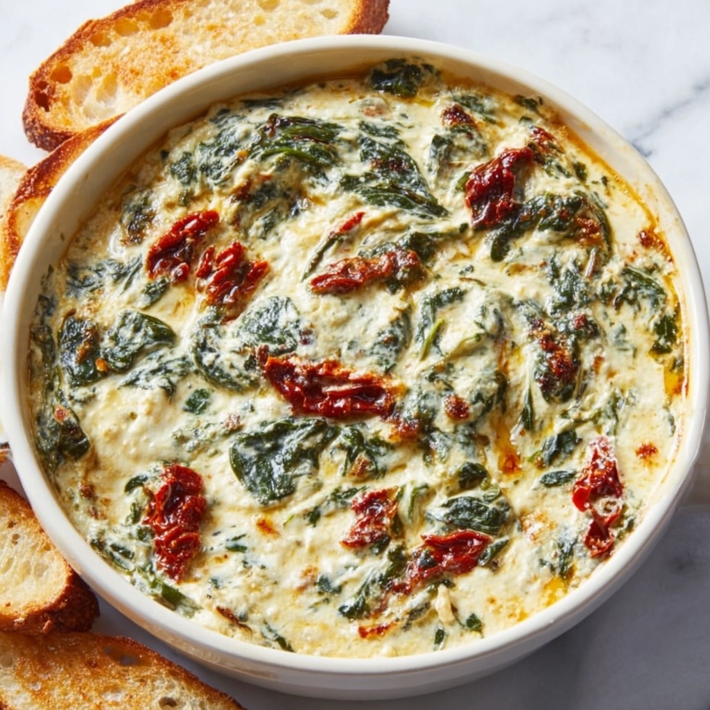 Creamy Tuscan Dip Recipe - Recipe Image