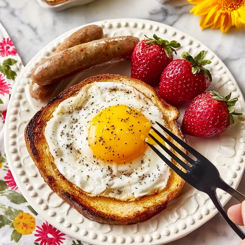 Air Fryer Egg Toast Recipe - Recipe Image