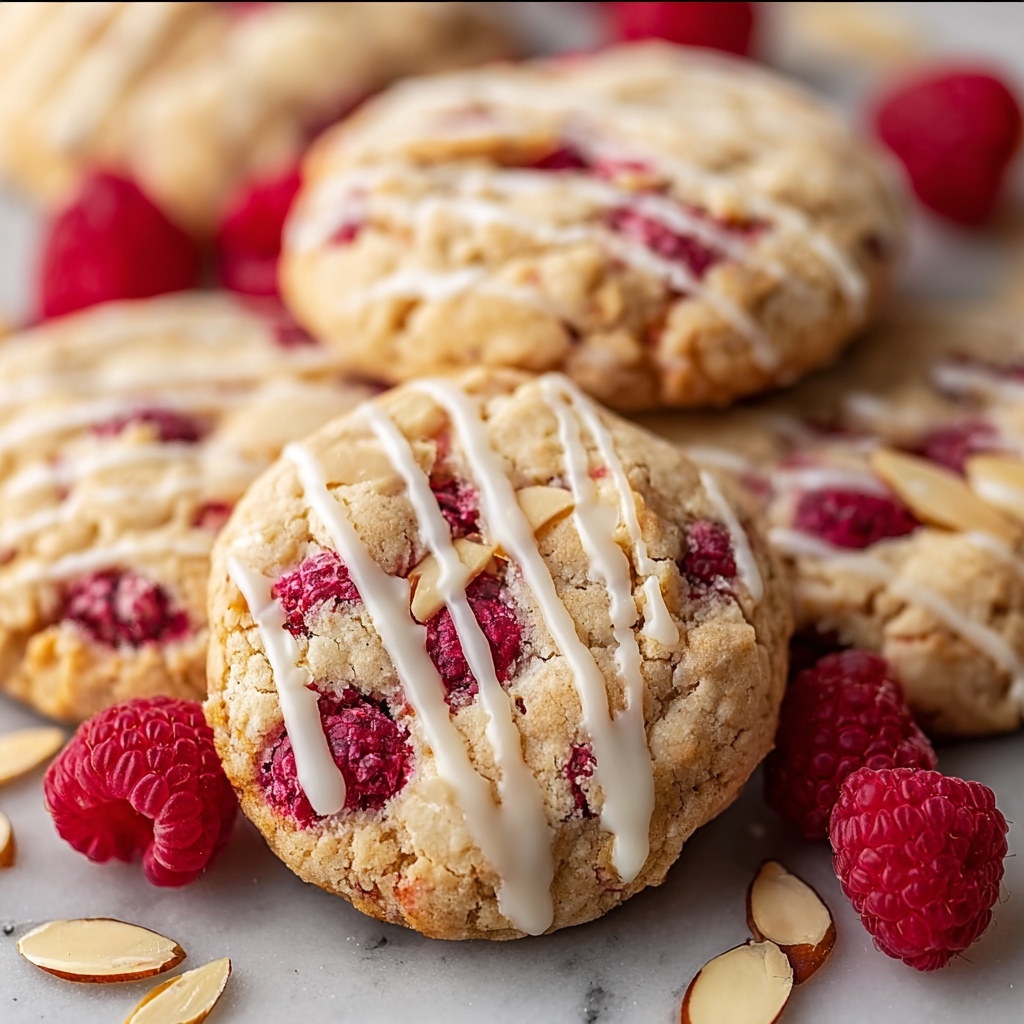 Raspberry Almond Cookies Recipe - Recipe Image