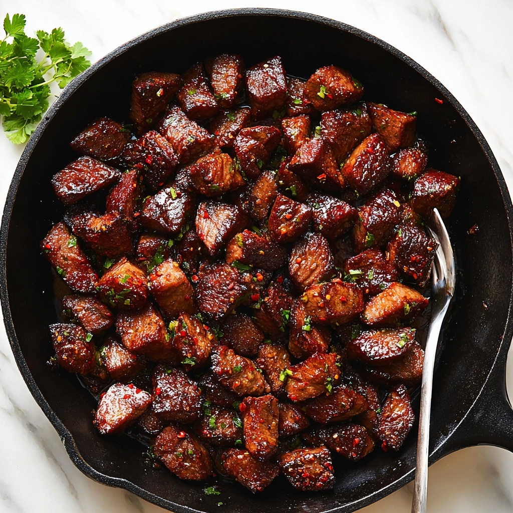 Garlic Butter Steak Bites Recipe - Recipe Image