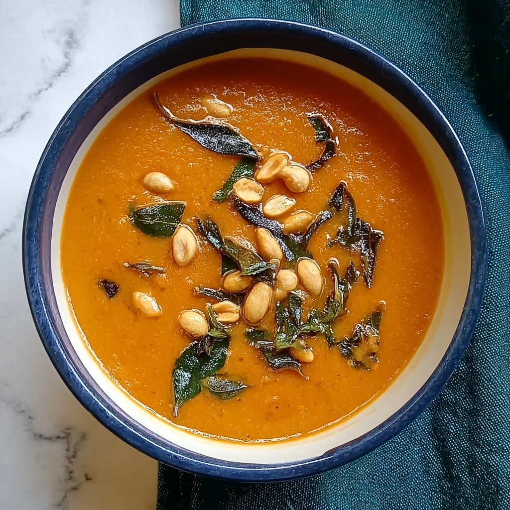 Vegan African Peanut Soup: Creamy Comfort in Every Spoonful Recipe - Recipe Image