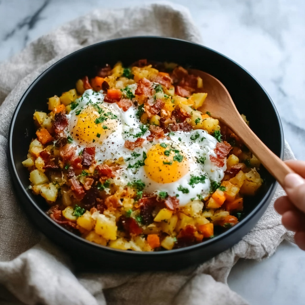 Potato Egg Scramble Recipe - Recipe Image