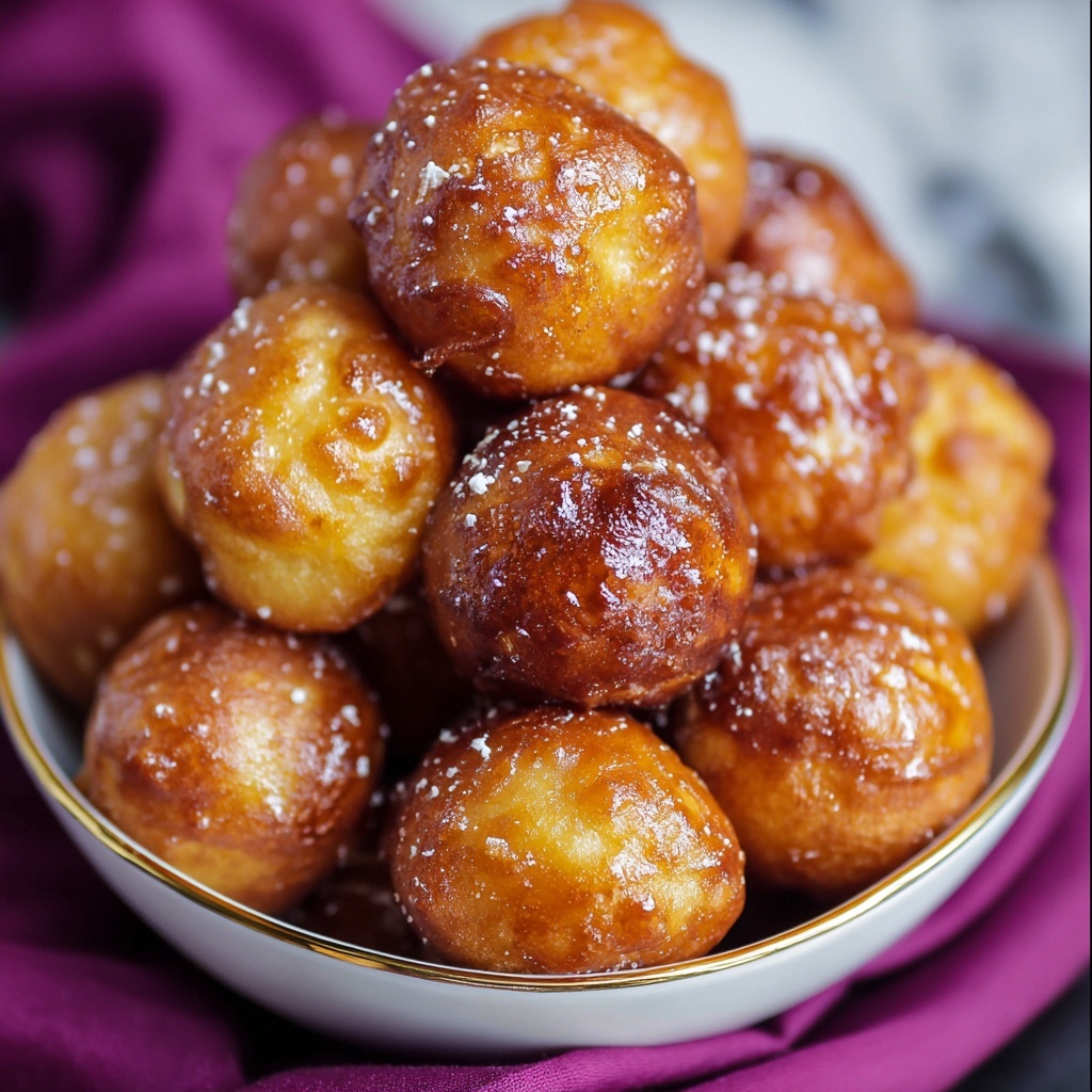 Loukoumades – Turkish Honey-Dipped Fried Dough Balls Recipe - Recipe Image