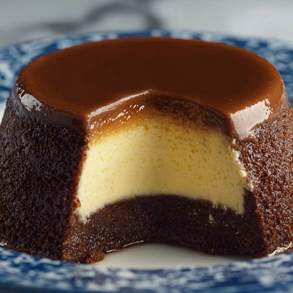 Irresistible Chocoflan: A Layered Delight for Any Occasion Recipe - Recipe Image