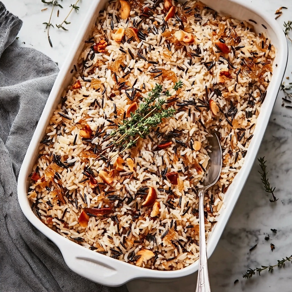 Creamy Turkey Wild Rice Casserole for Cozy Nights In Recipe - Recipe Image