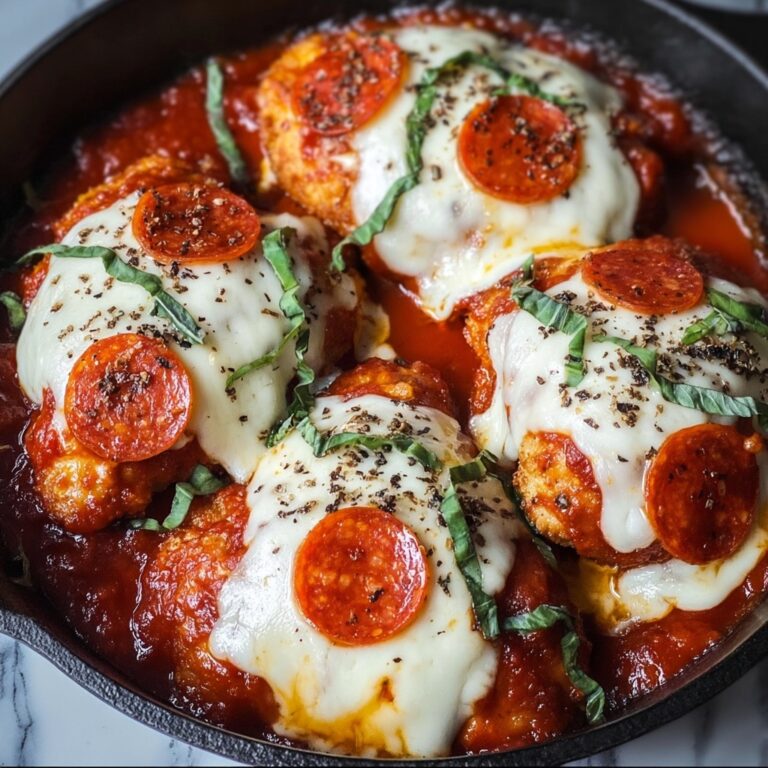 Skillet Pizza Chicken Recipe