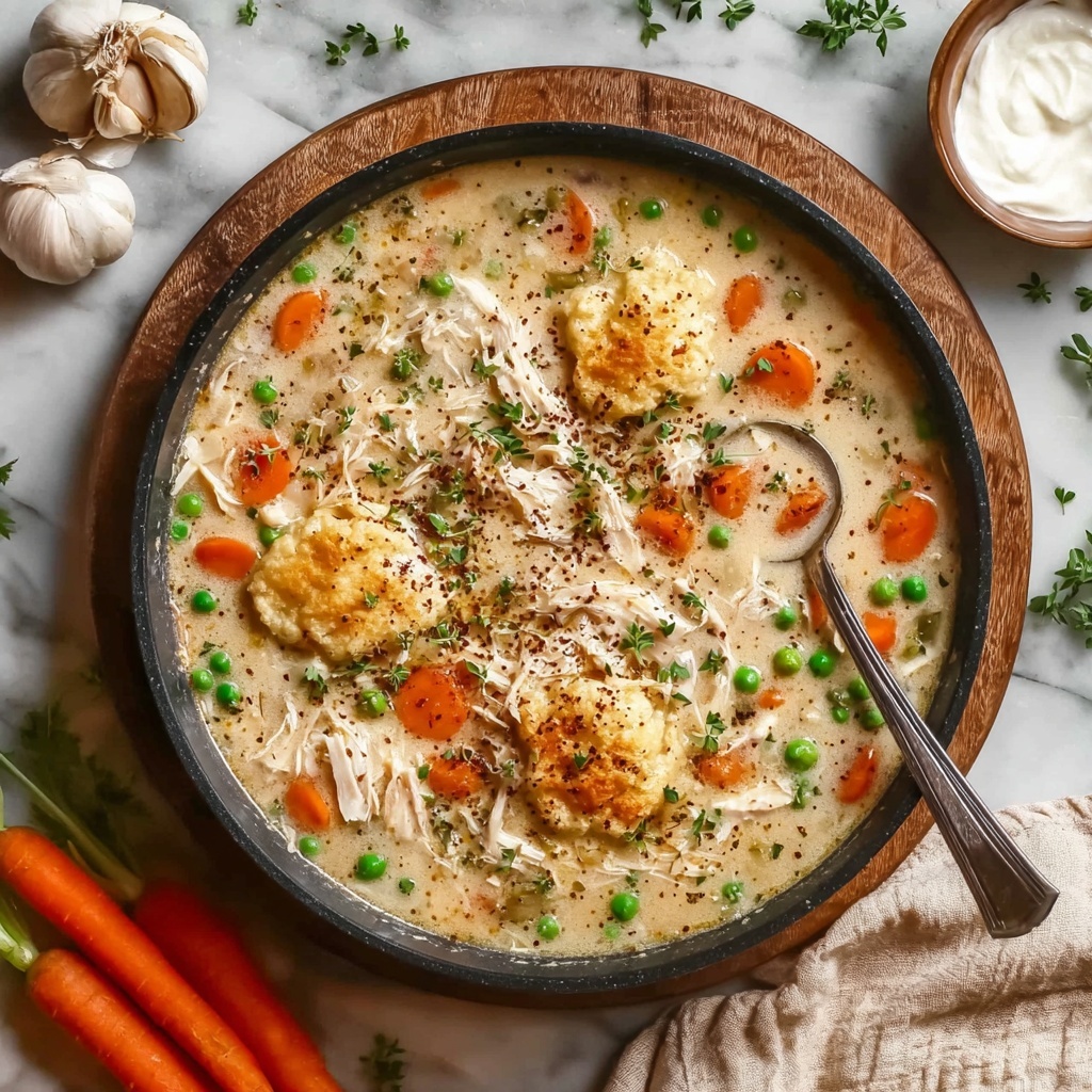 Small Batch Chicken Pot Pie Soup for Two Recipe - Recipe Image