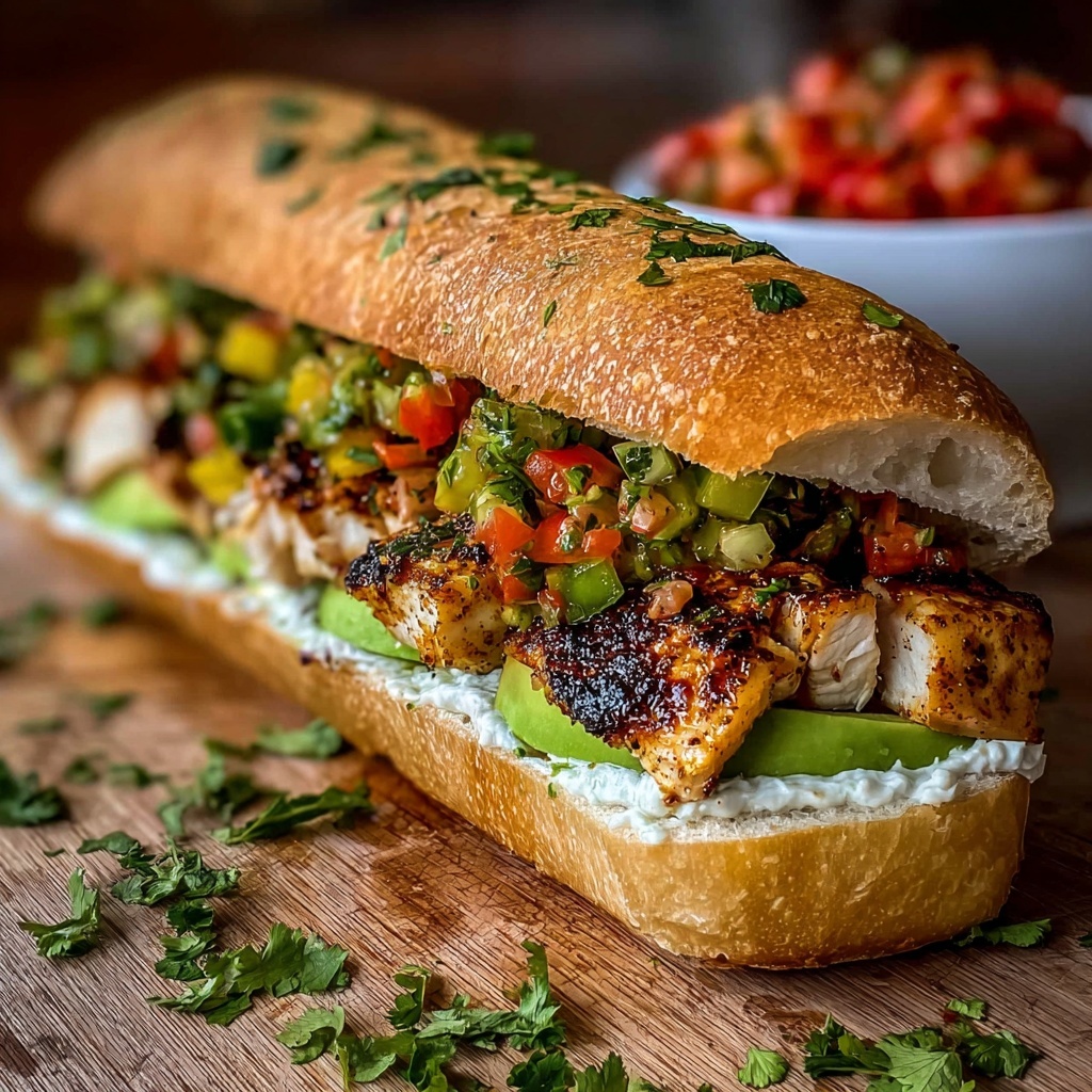Flavor-Packed Chicken Torta Sandwich Recipe - Recipe Image