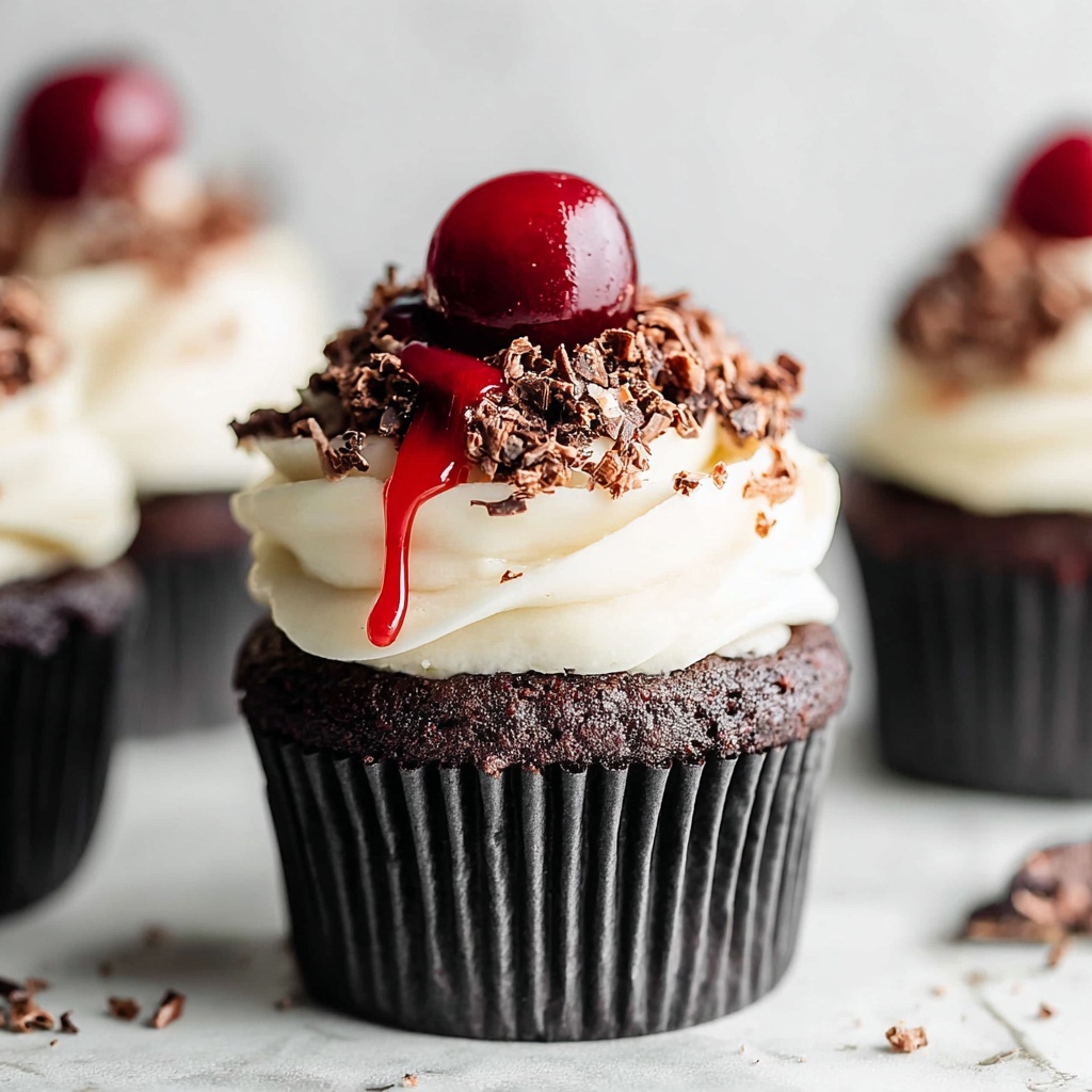 Vegan Black Forest Cupcakes Recipe - Recipe Image