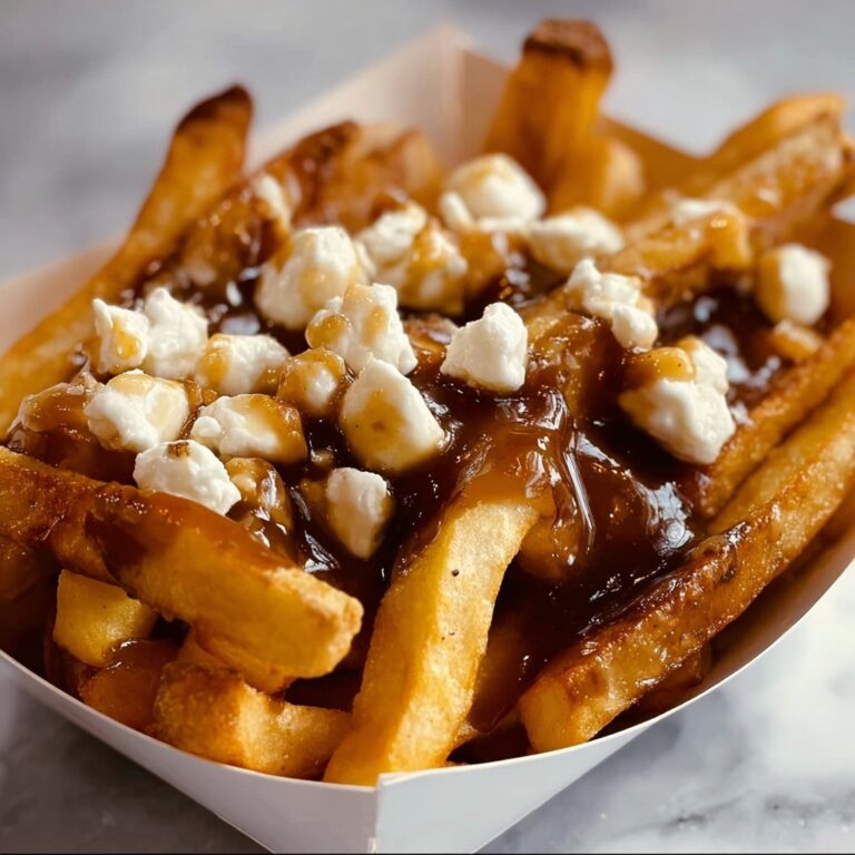 Mouthwatering Canadian Poutine: A Comfort Food Classic Recipe