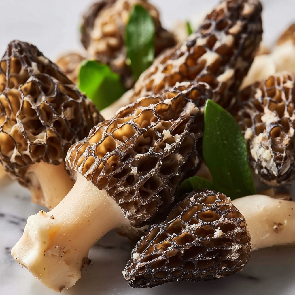 Sautéed Morel Mushrooms with Butter and Garlic Recipe - Recipe Image