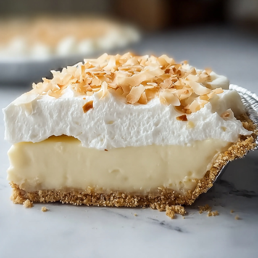 Easy Coconut Cream Pie Recipe - Recipe Image