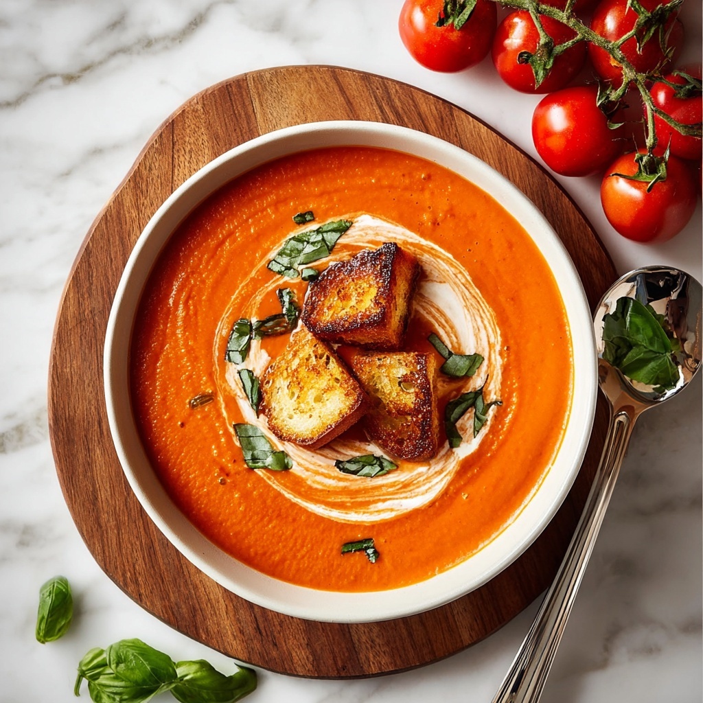 Easy Roasted Tomato Soup Recipe - Recipe Image
