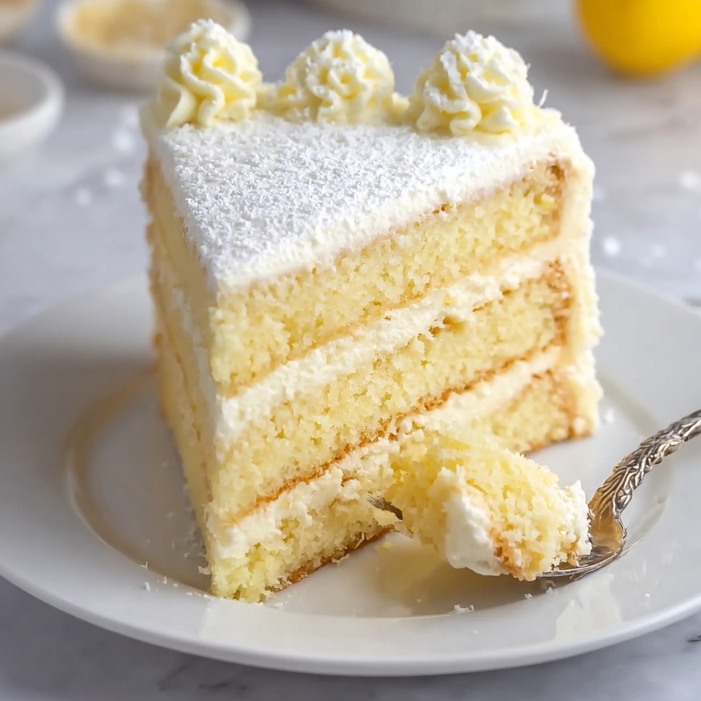 Cheesecake Factory Italian Lemon Cream Cake Recipe - Recipe Image