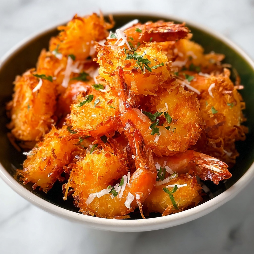 Crispy Coconut Shrimp with Sweet Chili Sauce Recipe - Recipe Image