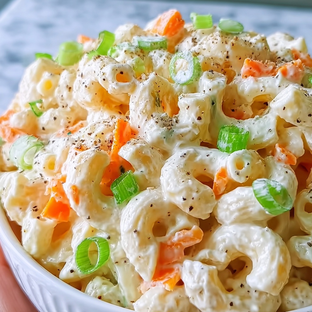 Hawaiian Macaroni Salad Recipe - Recipe Image