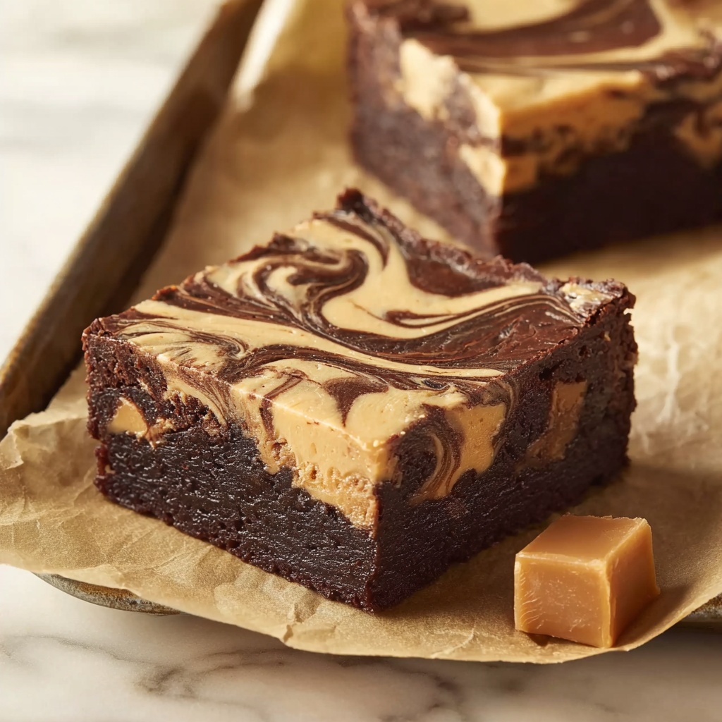 Peanut Butter Brownies Recipe - Recipe Image