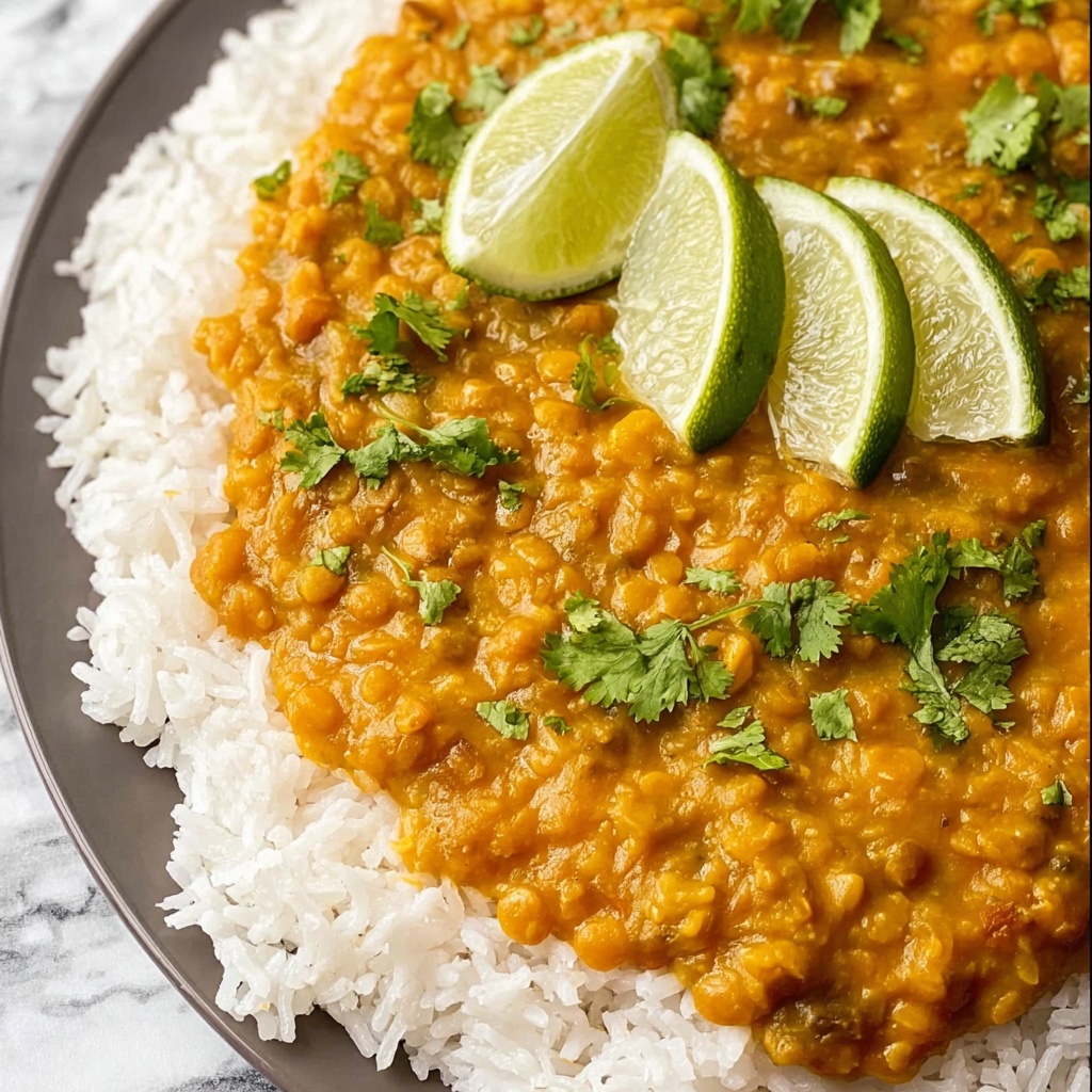 Red Lentil Coconut Dal Recipe - Recipe Image
