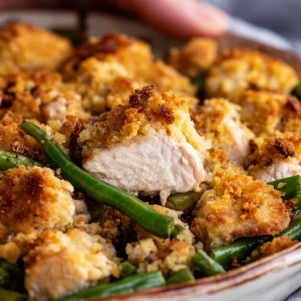 Crockpot Chicken and Stuffing Bake Recipe - Recipe Image
