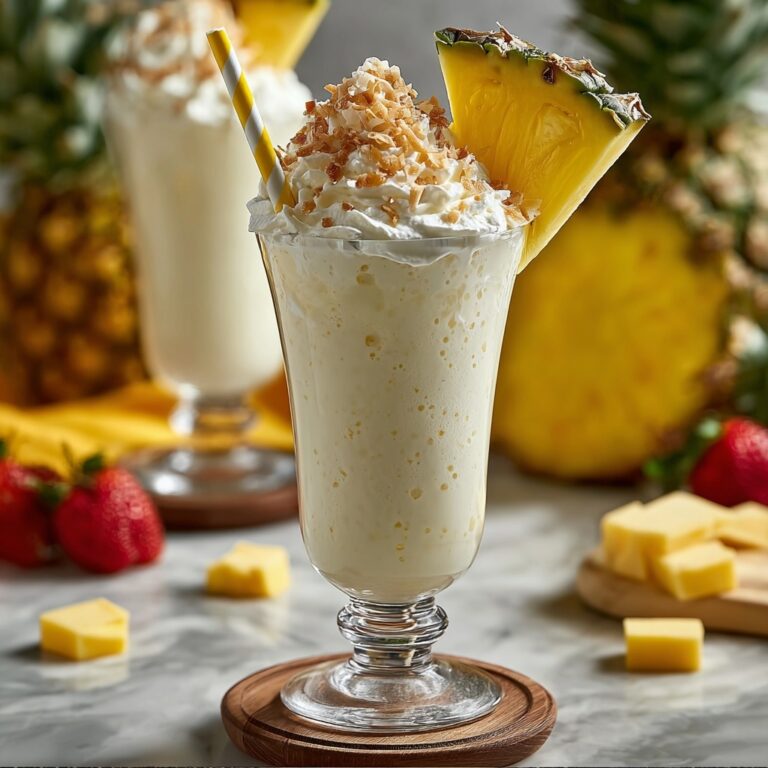 Piña Colada Milkshake Recipe