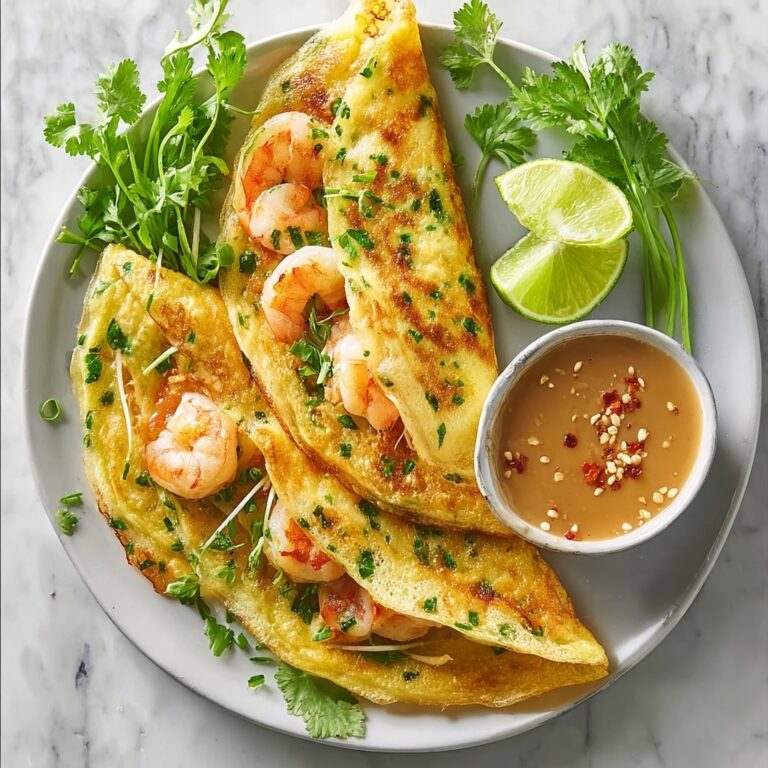 Easy Vietnamese Pho-Style Banh Xeo Pancakes Recipe