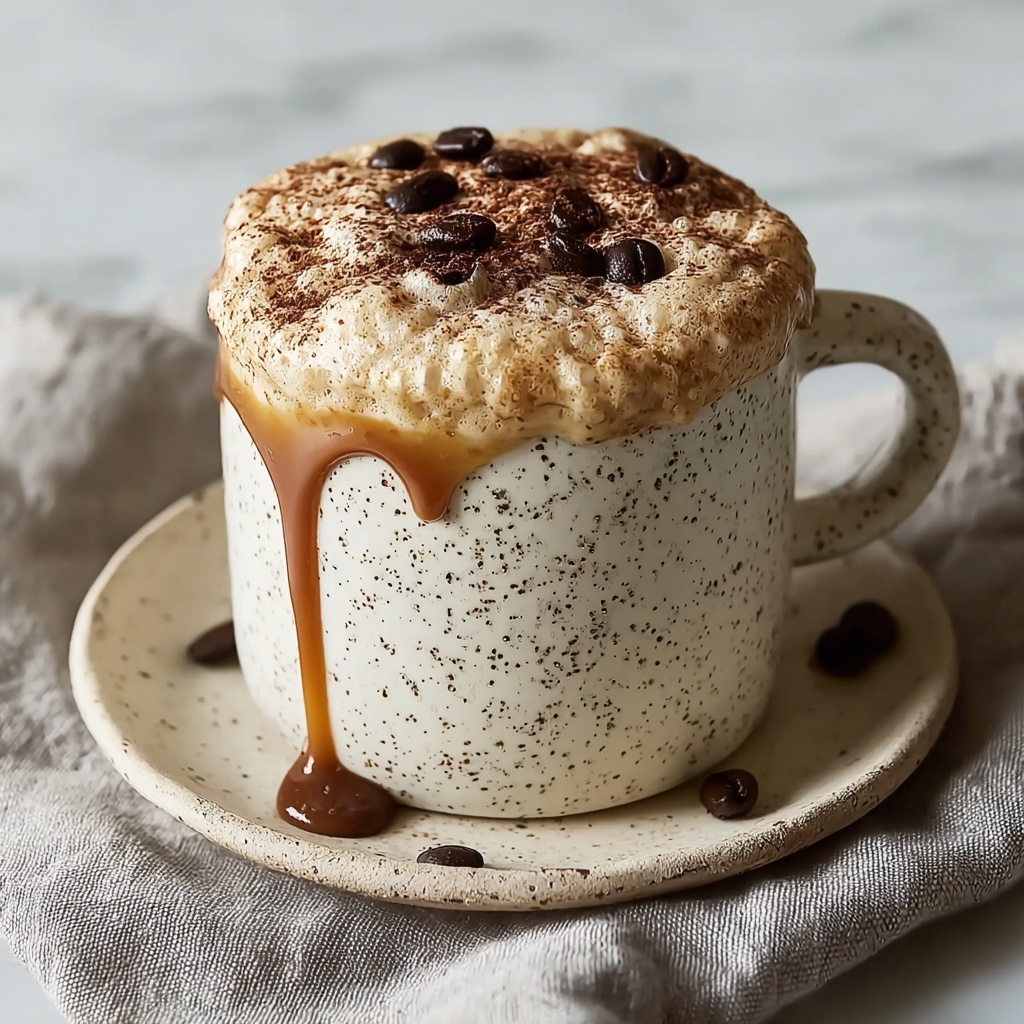 Keto Coffee Cake Mug Cake Recipe - Recipe Image