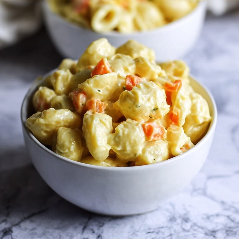 Savory Potato Mac Salad: A Hawaiian Twist Recipe