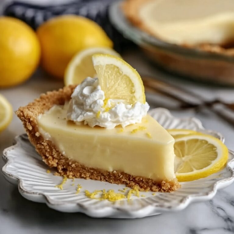 Easy Lemon Cream Pie Recipe