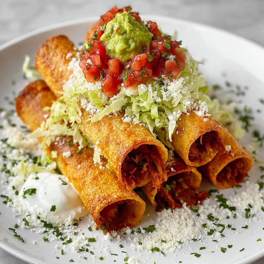 Crispy Chicken Taquitos Recipe - Recipe Image