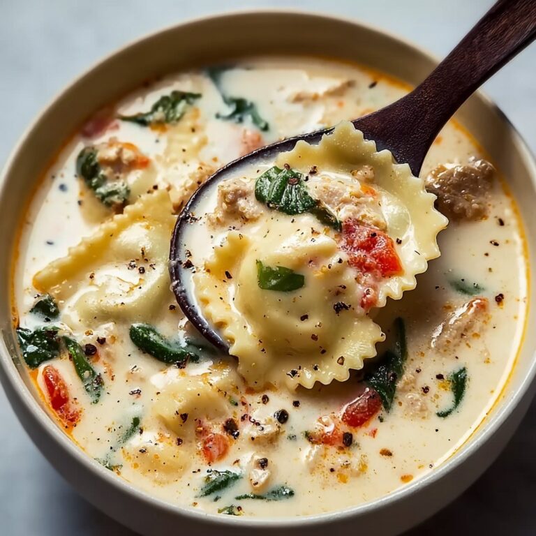 Slow Cooker White Lasagna Soup Recipe