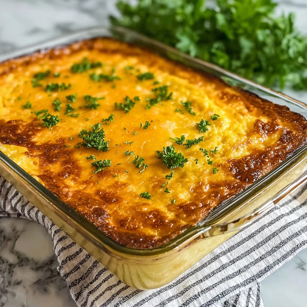 Cheddar Bay Ground Beef Cobbler Recipe - Recipe Image