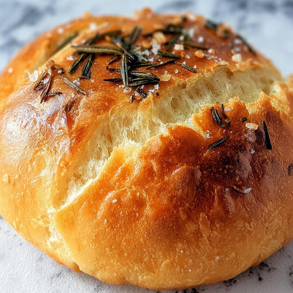 Garlic Herb Braided Bread Recipe - Recipe Image