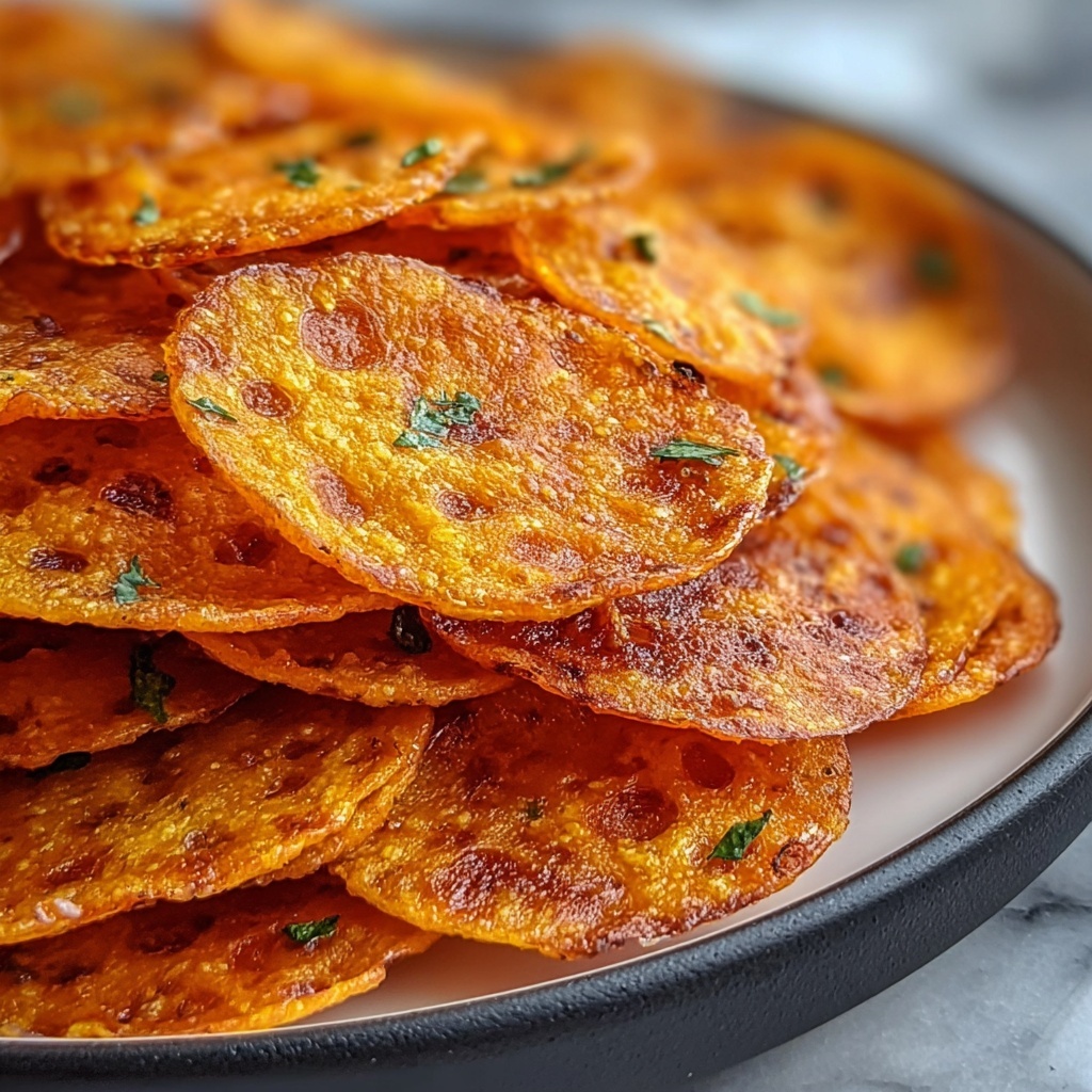 Keto Pepperoni Cheese Crisps: A Delicious Low-Carb Snack Recipe - Recipe Image