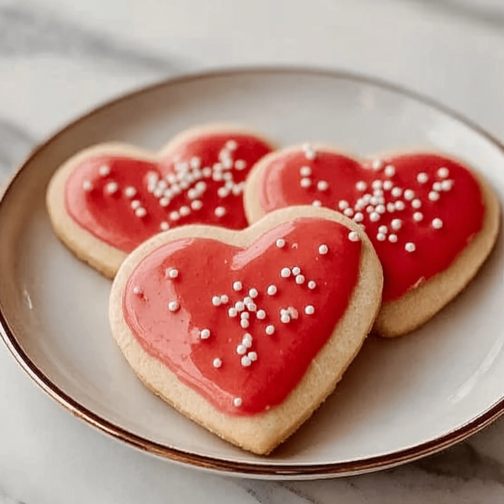Slice and Bake Heart Cookies Recipe - Recipe Image