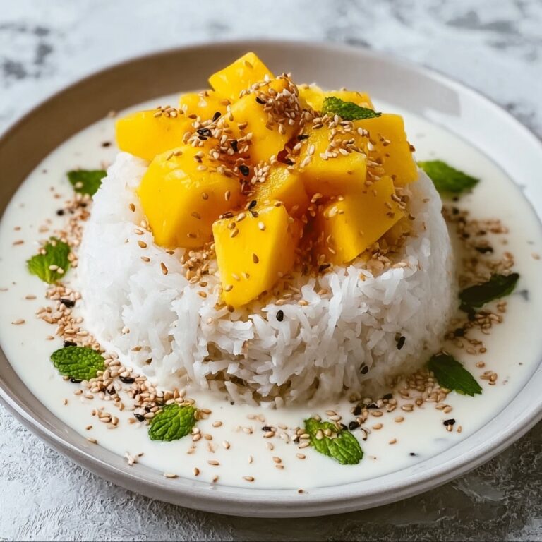Mango Sticky Rice Bliss: A Vegan Thai Delight Recipe