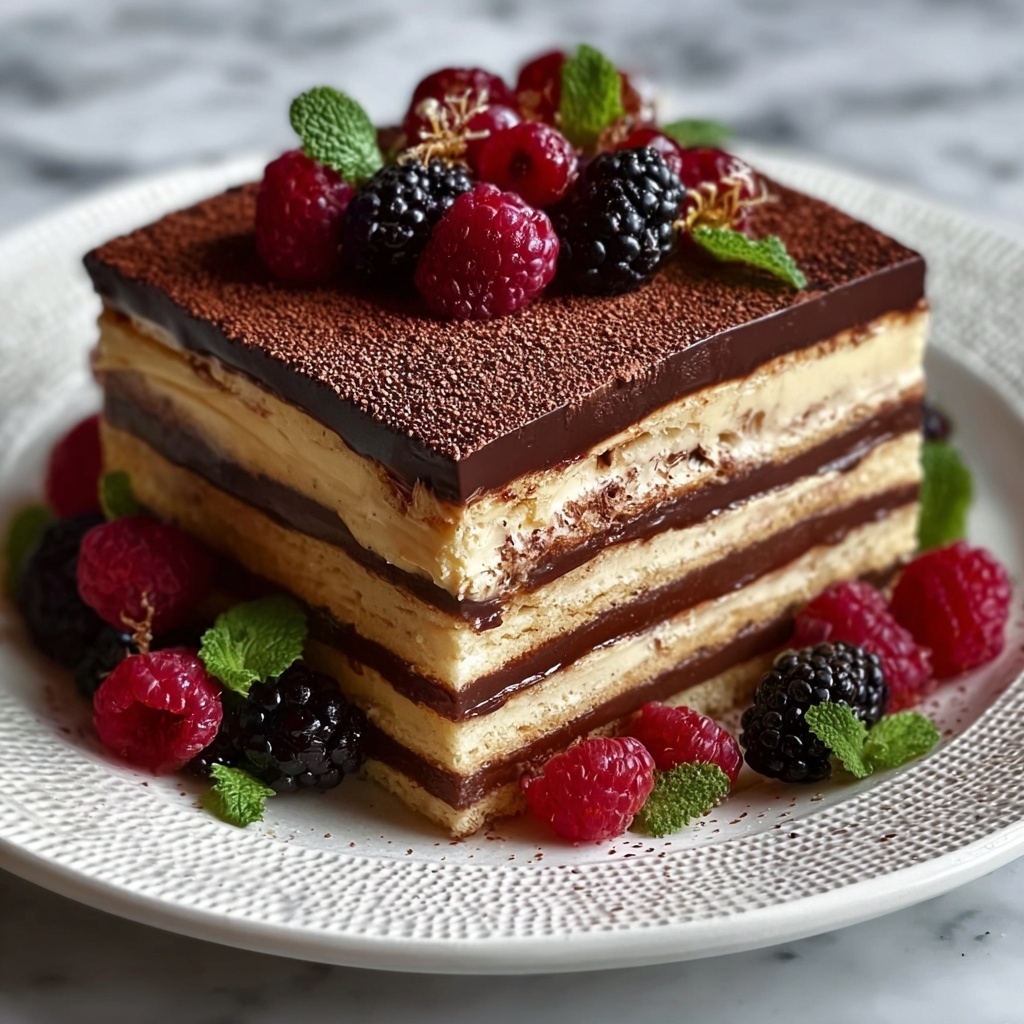 Opera Cake Recipe - Recipe Image