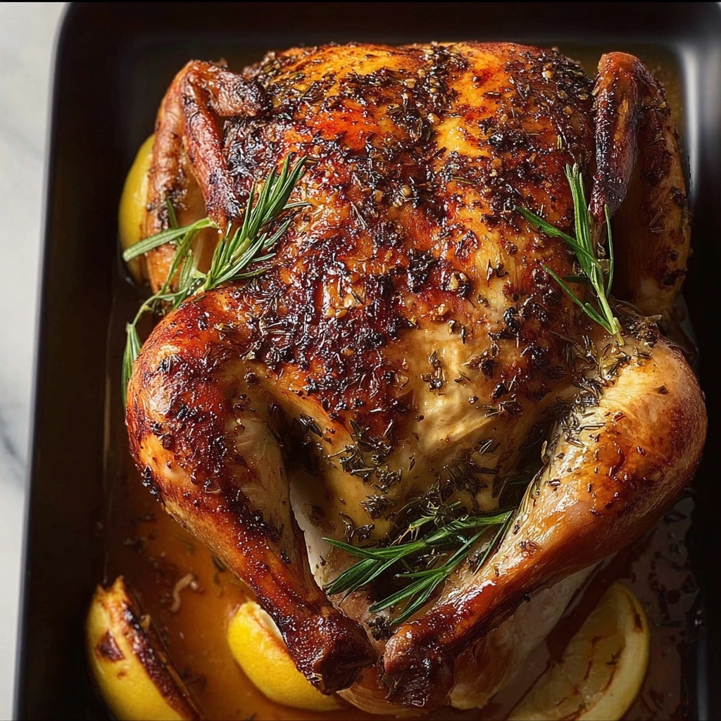 Spatchcock Herb-Roasted Turkey Recipe - Recipe Image