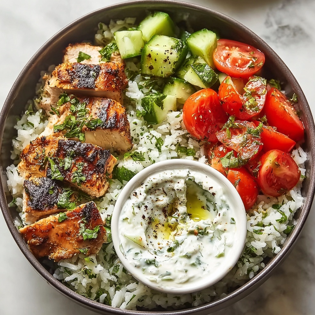 Chicken Tzatziki Bowls Recipe - Recipe Image
