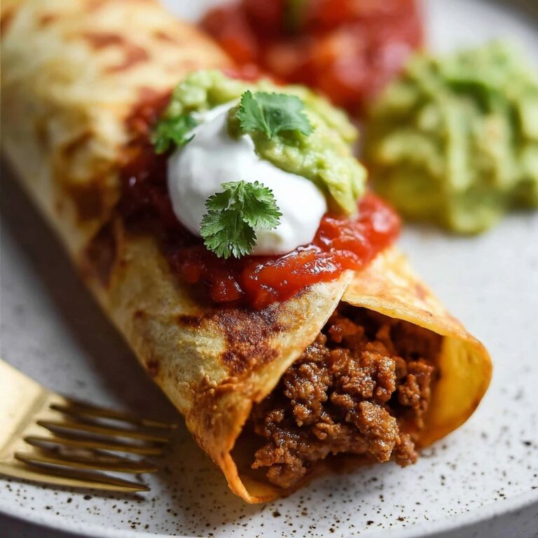 Cheesy Beef Taquitos Recipe