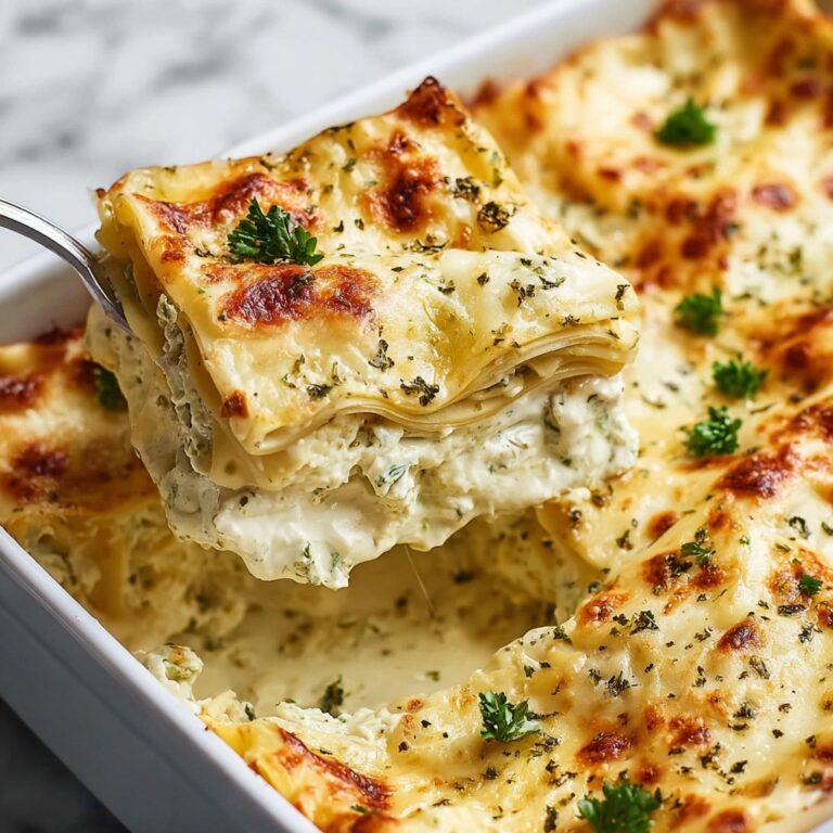 White Chicken Lasagna Recipe