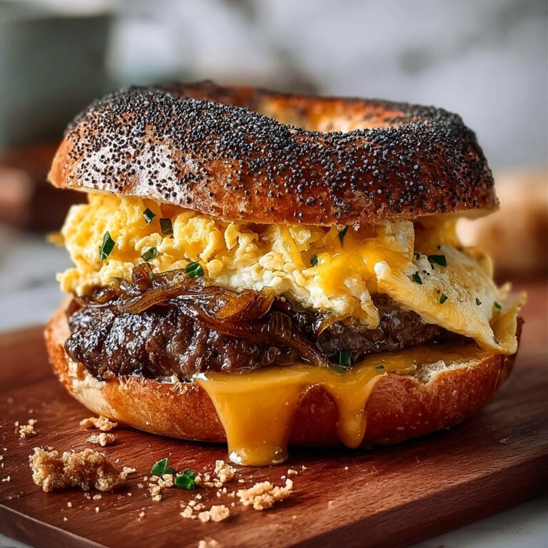 Steak Egg Cheese Bagel: The Ultimate Breakfast Sandwich Recipe