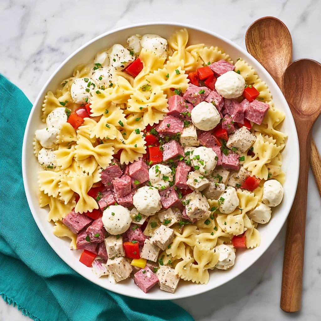 Chicken Bow Tie Pasta Salad Recipe - Recipe Image