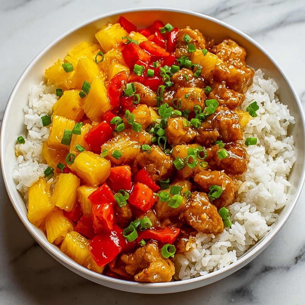 Hawaiian Pineapple Chicken and Rice Recipe - Recipe Image