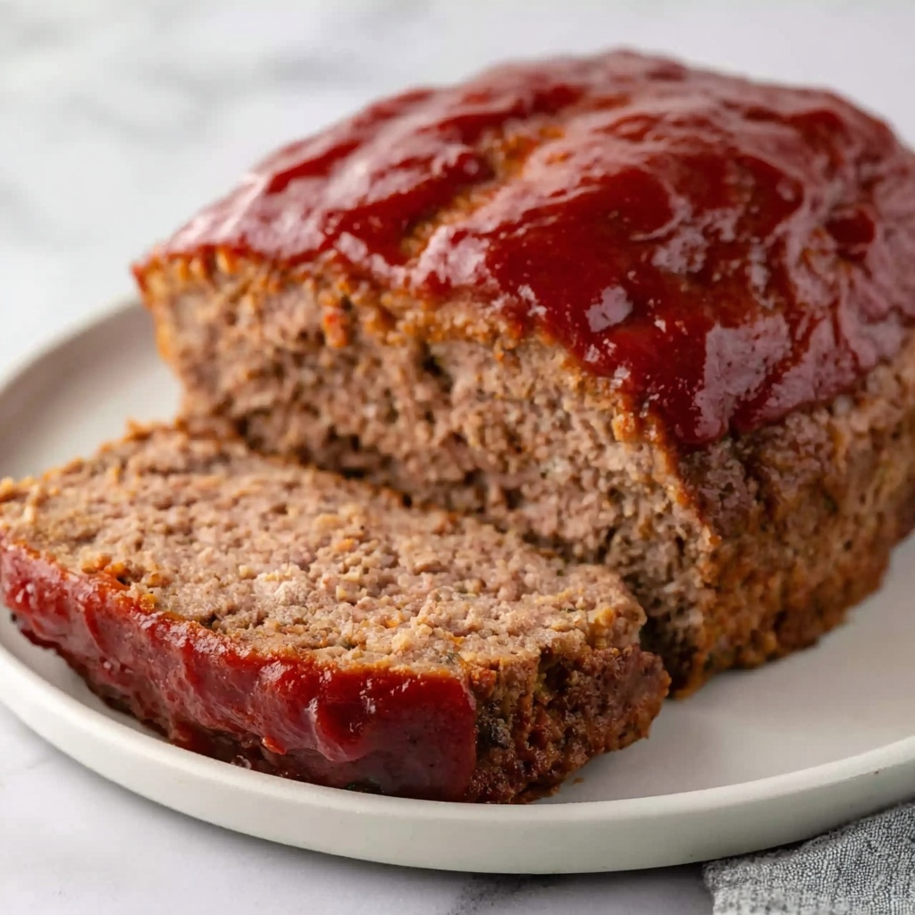 Classic Homemade Meatloaf Recipe - Recipe Image